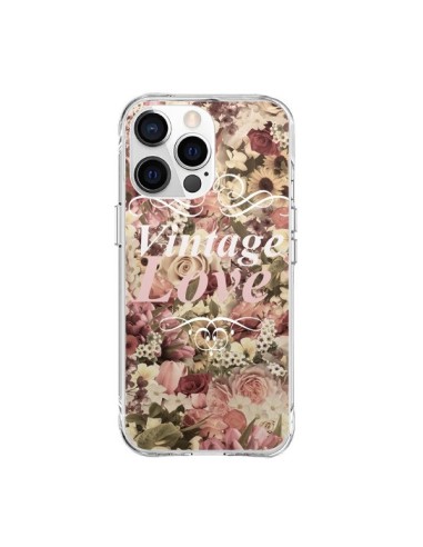 Cover iPhone 15 Pro Max Vintage Amore Fiori - Monica Martinez