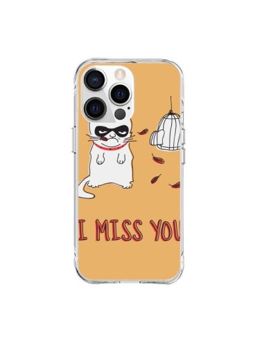 Cover iPhone 15 Pro Max Gatto I Miss You - Maximilian San