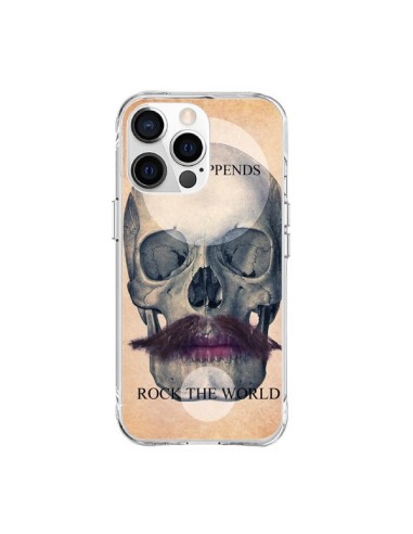 Cover iPhone 15 Pro Max Rock Teschio- Maximilian San