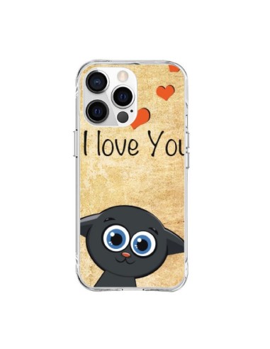 Cover iPhone 15 Pro Max Gatto Carino - Nico