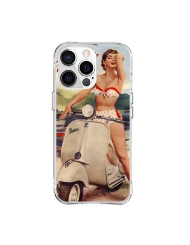 Cover iPhone 15 Pro Max Welcome to the Riviera Vintage Pin Up - Nico