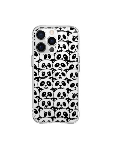 Cover iPhone 15 Pro Max Panda Trasparente - Nico