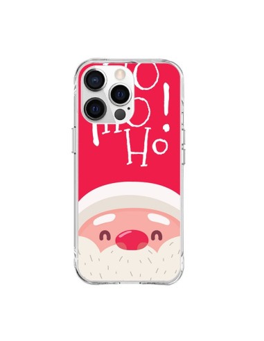 Cover iPhone 15 Pro Max Babbo Natale Oh Oh Oh Rosso - Nico