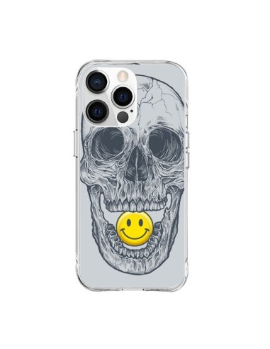 Cover iPhone 15 Pro Max Smiley Face Teschio - Rachel Caldwell