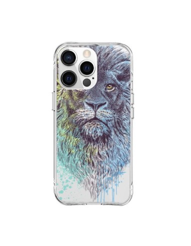 iPhone 15 Pro Max Case King Lion Clear - Rachel Caldwell