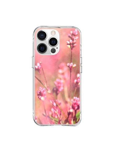 Cover iPhone 15 Pro Max Fiori boccioli Rosa - R Delean