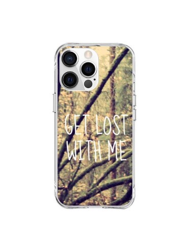 Coque iPhone 15 Pro Max Get lost with me foret - Tara Yarte