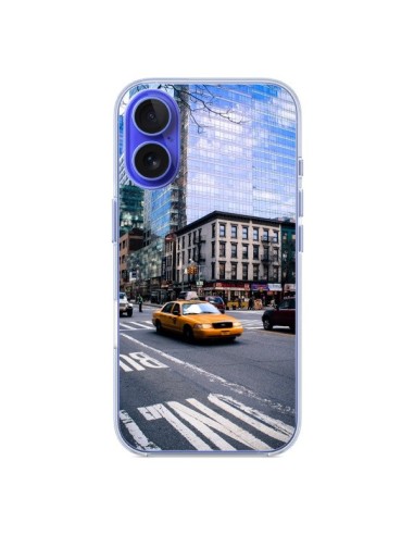 Coque iPhone 16 New York Taxi - Anaëlle François