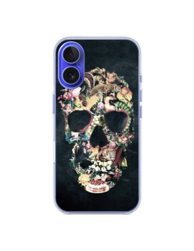 Coque iPhone 16 Skull Vintage Tête de Mort - Ali Gulec