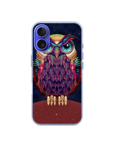 Coque iPhone 16 Chouette Owl - Ali Gulec