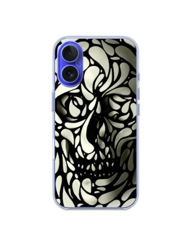 Coque iPhone 16 Skull Tête de Mort - Ali Gulec