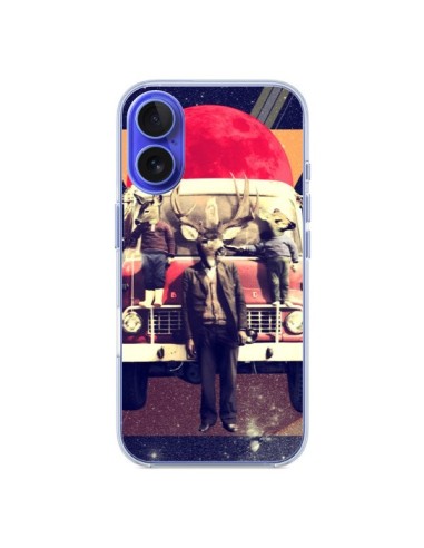 Coque iPhone 16 Cerf Le Camion - Ali Gulec