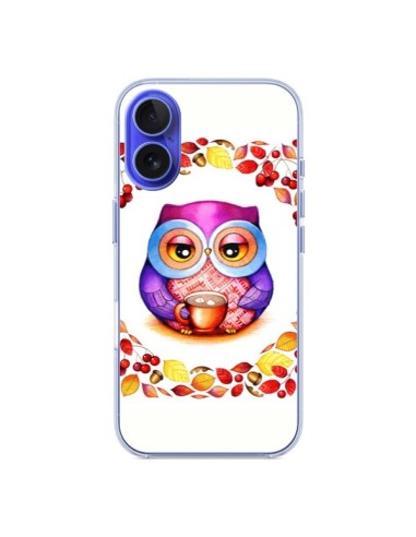 Coque iPhone 16 Chouette Automne - Annya Kai