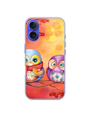 Coque iPhone 16 Chouette Arbre - Annya Kai