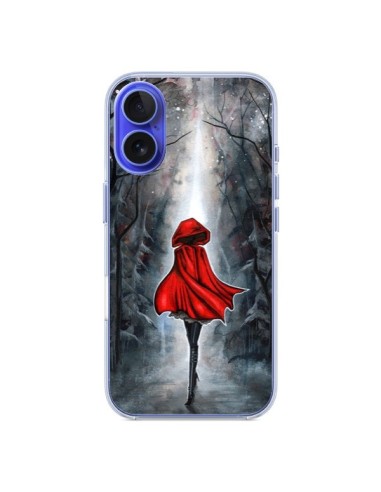 Cover iPhone 16 Cappuccetto Rosso Legno - Annya Kai