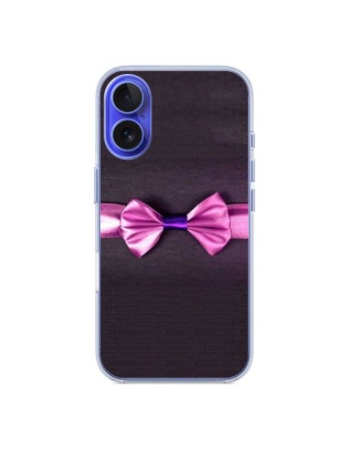 Coque iPhone 16 Noeud Papillon Kitty Bow Tie - Asano Yamazaki