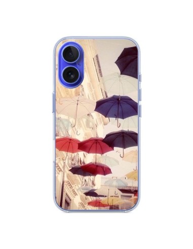 Coque iPhone 16 Parapluie Under my Umbrella - Asano Yamazaki