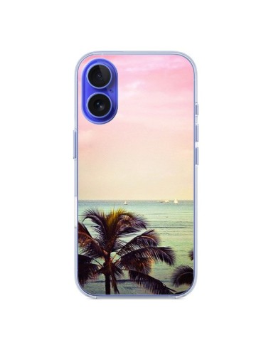 Coque iPhone 16 Sunset Palmier Palmtree - Asano Yamazaki