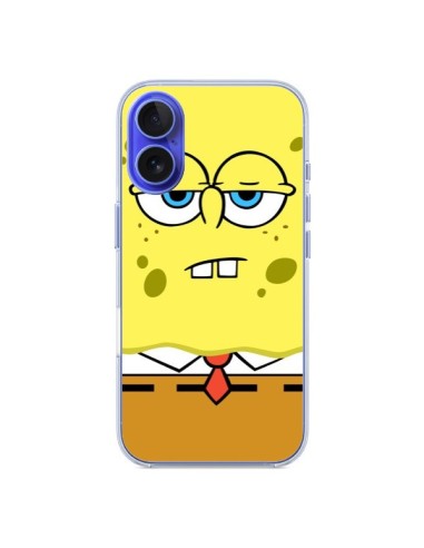 Coque iPhone 16 Bob l'Eponge Sponge Bob - Bertrand Carriere