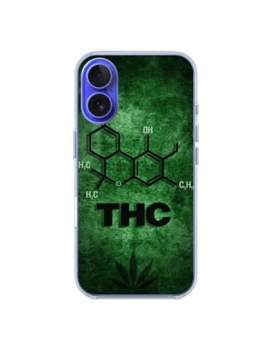 iPhone 16 Case THC Molecules - Bertrand Carriere