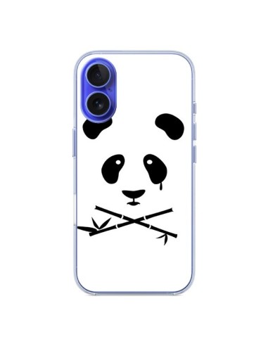 Coque iPhone 16 Crying Panda - Bertrand Carriere