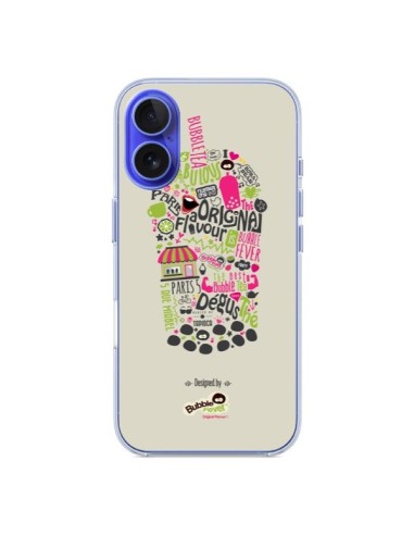 Coque iPhone 16 Bubble Fever Original Flavour Beige - Bubble Fever