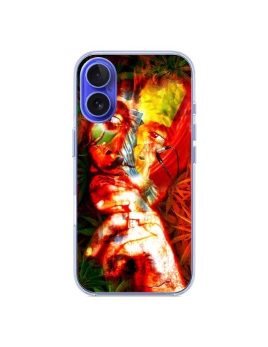 Coque iPhone 16 Bob Marley - Brozart