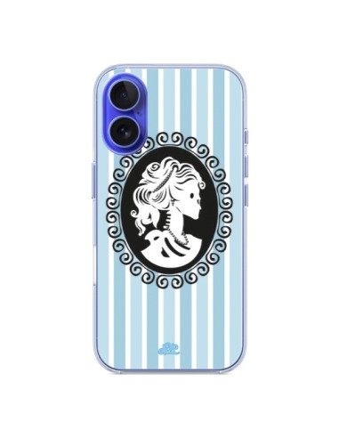 iPhone 16 Case Blue Skeleton- Enilec