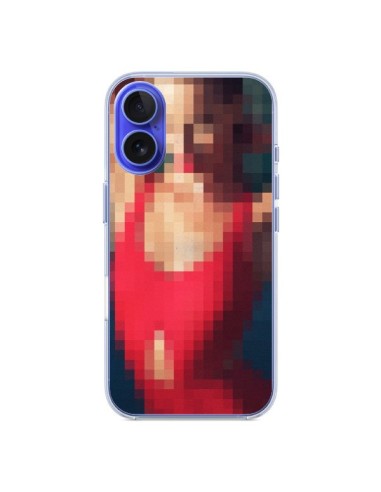 Coque iPhone 16 Summer Girl Pixels - Danny Ivan