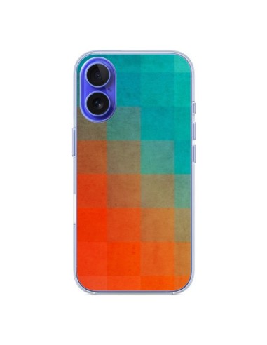 Coque iPhone 16 Beach Pixel Surface - Danny Ivan