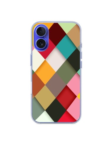 Coque iPhone 16 Colorful Mosaique - Danny Ivan