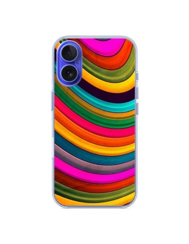 Coque iPhone 16 More Curve Vagues - Danny Ivan