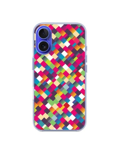 Coque iPhone 16 Sweet Pattern Mosaique Azteque - Danny Ivan