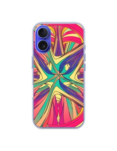 Coque iPhone 16 Veins Veines Azteque Vagues - Danny Ivan