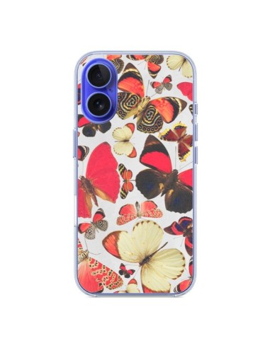 Coque iPhone 16 Papillons - Eleaxart