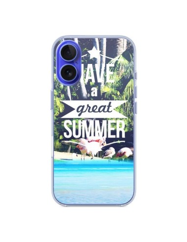 iPhone 16 Case A Good Summer - Eleaxart