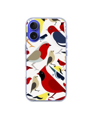 Coque iPhone 16 Oiseaux Birds - Eleaxart