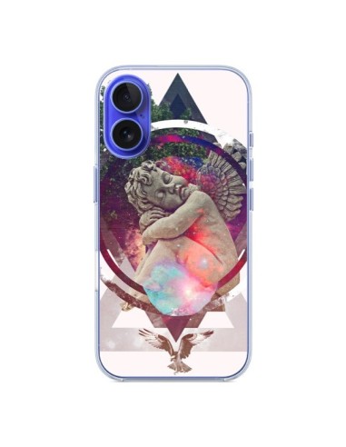 Coque iPhone 16 Bébé Petit Ange Bebeto - Eleaxart