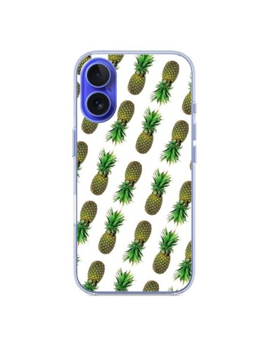 Coque iPhone 16 Ananas Pineapple Fruit - Eleaxart