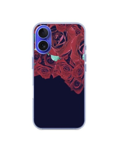 Coque iPhone 16 Roses - Eleaxart