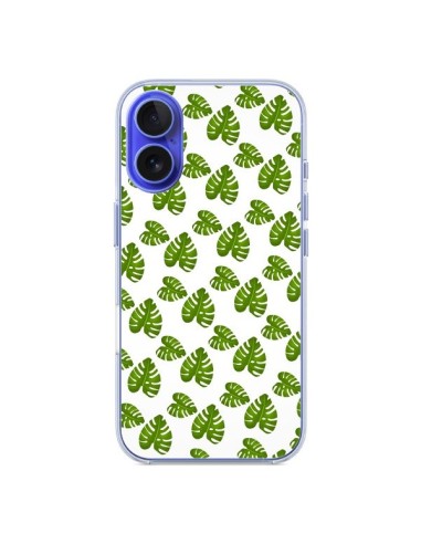 Coque iPhone 16 Plantes vertes - Eleaxart