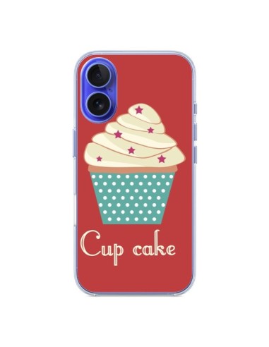 Coque iPhone 16 Cupcake Creme - Léa Clément