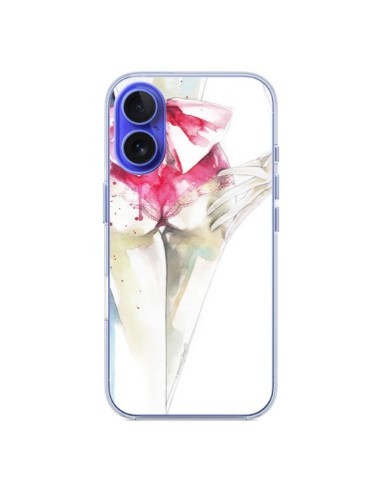 Coque iPhone 16 Love is a Madness Femme - Elisaveta Stoilova