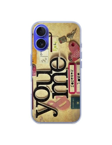 Coque iPhone 16 Me And You Love Amour Toi et Moi - Irene Sneddon