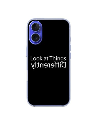 Cover iPhone 16 Look at Different Things Bianco - Shop Gasoline