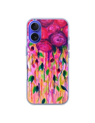 Cover iPhone 16 Rose Rosse - Ebi Emporium