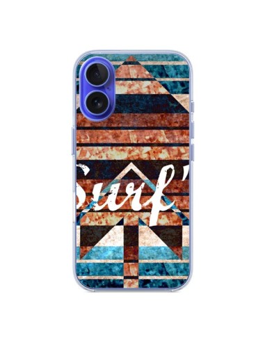 Cover iPhone 16 Surf's Up Ete Azteque - Ebi Emporium