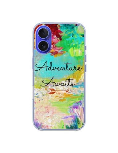 Coque iPhone 16 Adventure Awaits Fleurs - Ebi Emporium