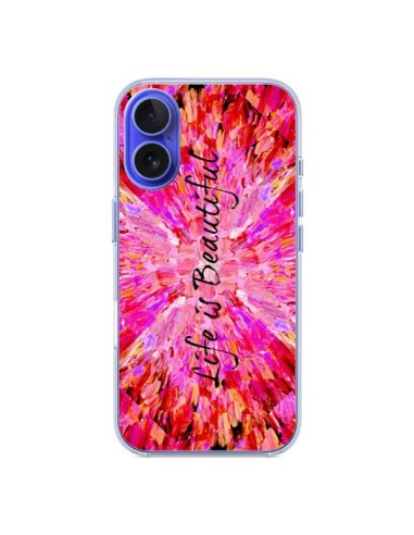 Coque iPhone 16 Life is Beautiful - Ebi Emporium