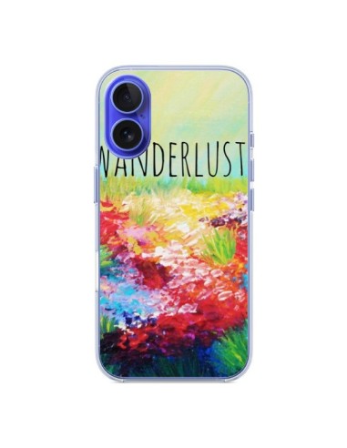 Coque iPhone 16 Wanderlust Flowers - Ebi Emporium